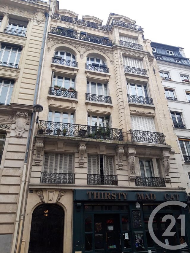 Appartement Studio à louer - 1 pièce - 29.0 m2 - PARIS - 75002 - ILE-DE-FRANCE - Century 21 Alpha Saint-Germain