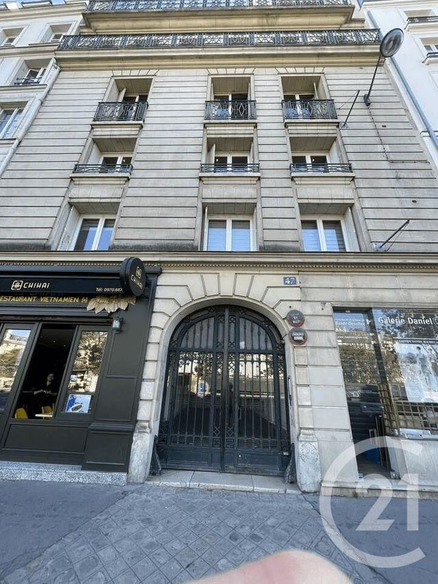 Appartement F2 à louer - 2 pièces - 36.0 m2 - PARIS - 75006 - ILE-DE-FRANCE - Century 21 Alpha Saint-Germain