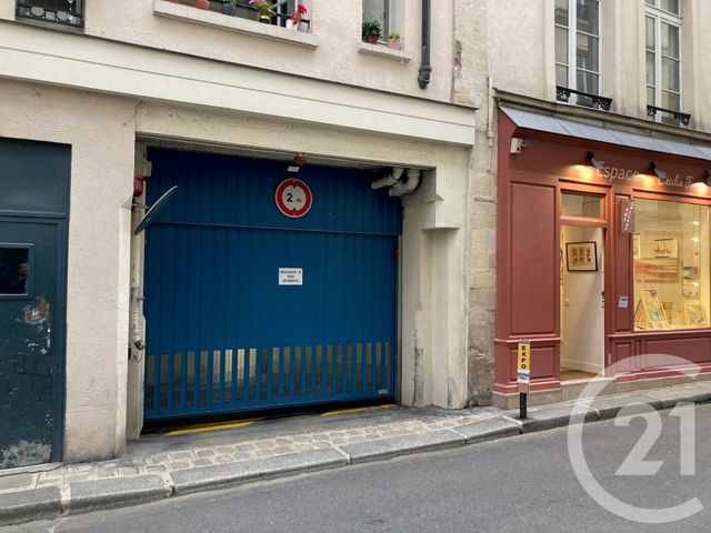 parking à vendre - 11.88 m2 - PARIS - 75004 - ILE-DE-FRANCE - Century 21 Alpha Saint-Germain