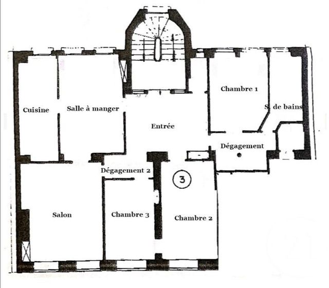 Appartement à vendre - 5 pièces - 108.13 m2 - PARIS - 75005 - ILE-DE-FRANCE - Century 21 Alpha Saint-Germain