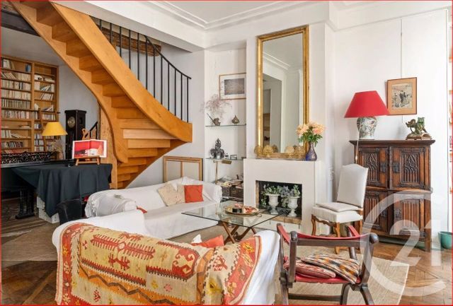 Appartement Duplex à vendre - 5 pièces - 130.0 m2 - PARIS - 75005 - ILE-DE-FRANCE - Century 21 Alpha Saint-Germain