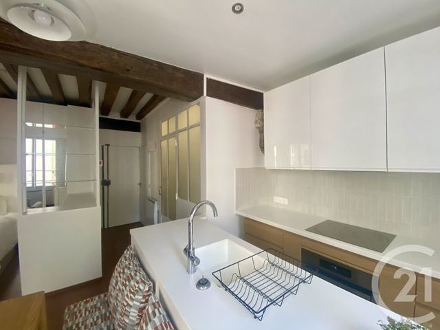 Appartement T1 à louer - 1 pièce - 32.55 m2 - PARIS - 75004 - ILE-DE-FRANCE - Century 21 Alpha Saint-Germain