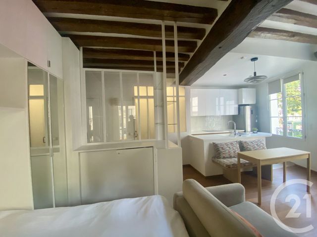 Appartement T1 à louer - 1 pièce - 32.55 m2 - PARIS - 75004 - ILE-DE-FRANCE - Century 21 Alpha Saint-Germain